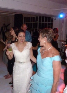 Jeanne & Marci dancing at Marci's wedding