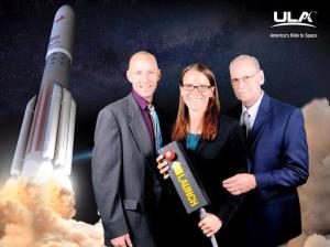 Duane, Jaclyn and Howard at the Space Symposium