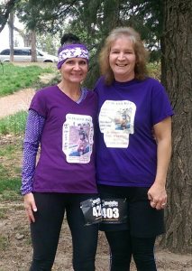 Kim & Paige at Tonia's Run in Colorado Springs