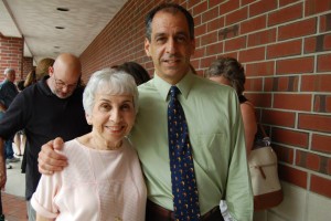 Mike and his mom, Sandy Kahn